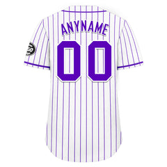Custom Stripe Fashion Personalized Authentic Baseball Jersey BSBJ01-E025078-4