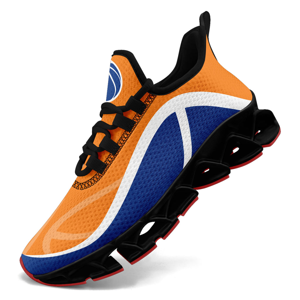 Custom Blue Orange Maxsoul Shoes Personalized Sneaker FN003XD-D020391-3