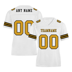 Custom White Classic Style Personalized Authentic Football Jersey FBJ02-bd0a70a0
