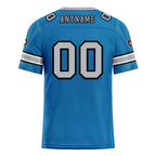 Custom Blue Detroit Personalized Authentic Football Jersey FBJ02-D025033-9