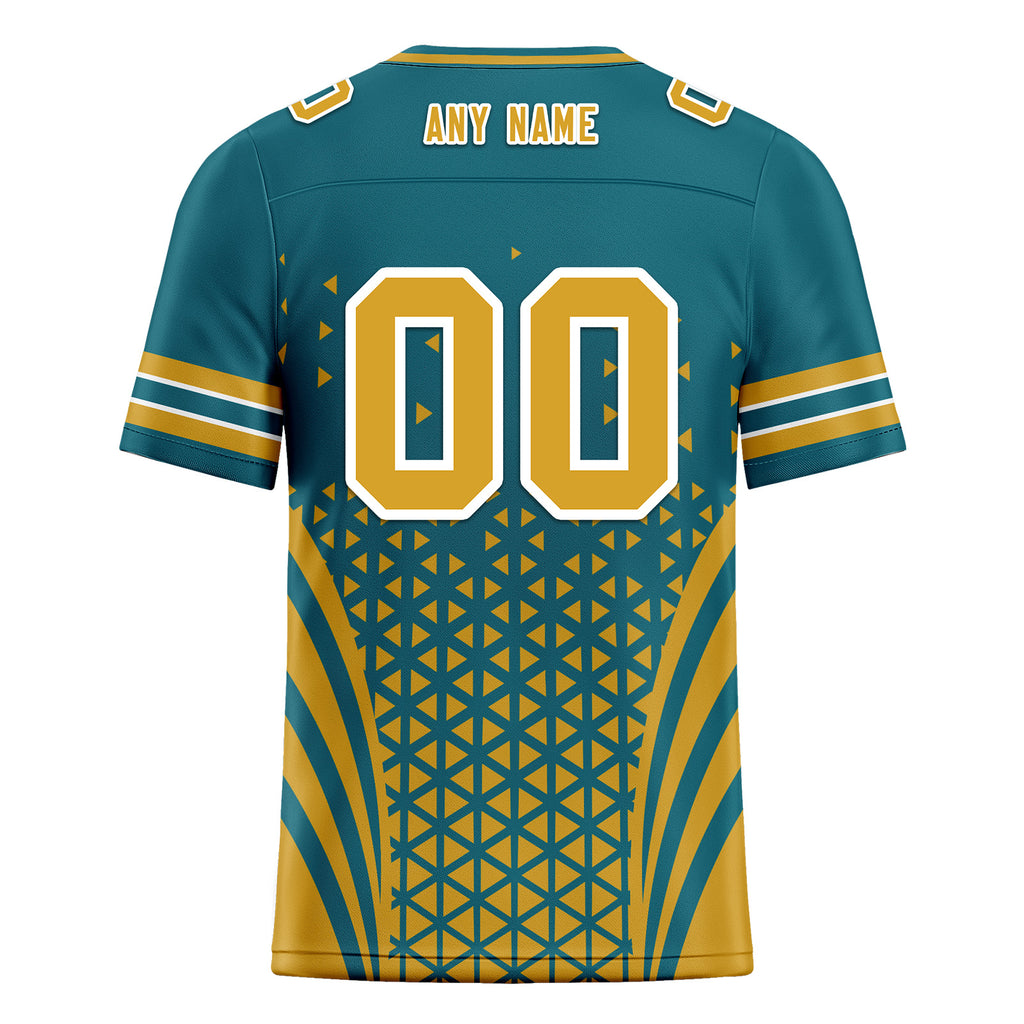 Custom Blue Black Florida Personalized Authentic Football Jersey FBJ02-D023033-16