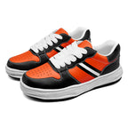Custom Black Orange Cincinnati Shoes Personalized Sneaker FN032-D020389-6