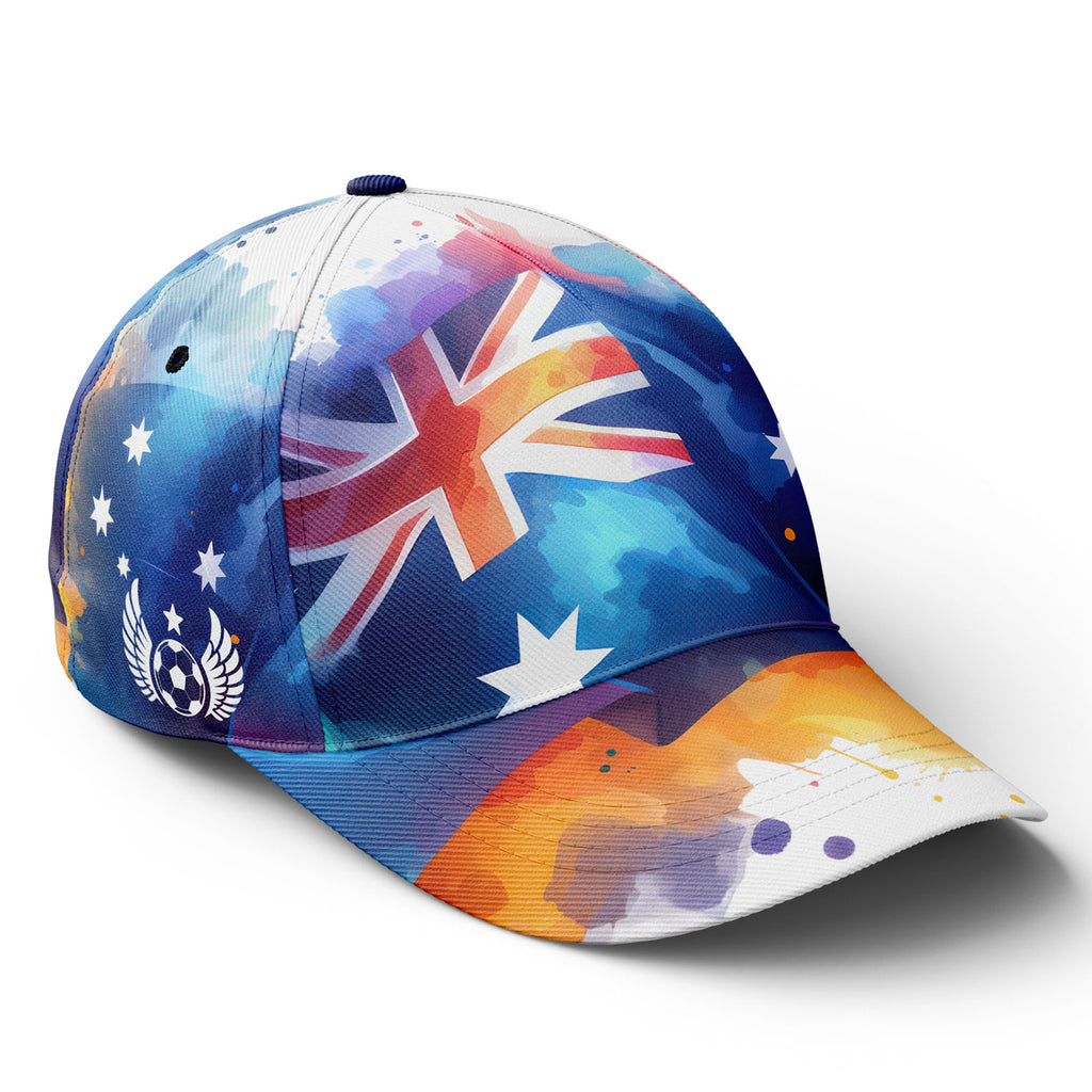 Personalized 2026 Australia Soccer Fan Hat - Add Your Name & Design Custom 2026 Football Tournament Hat YW061-F025138-6