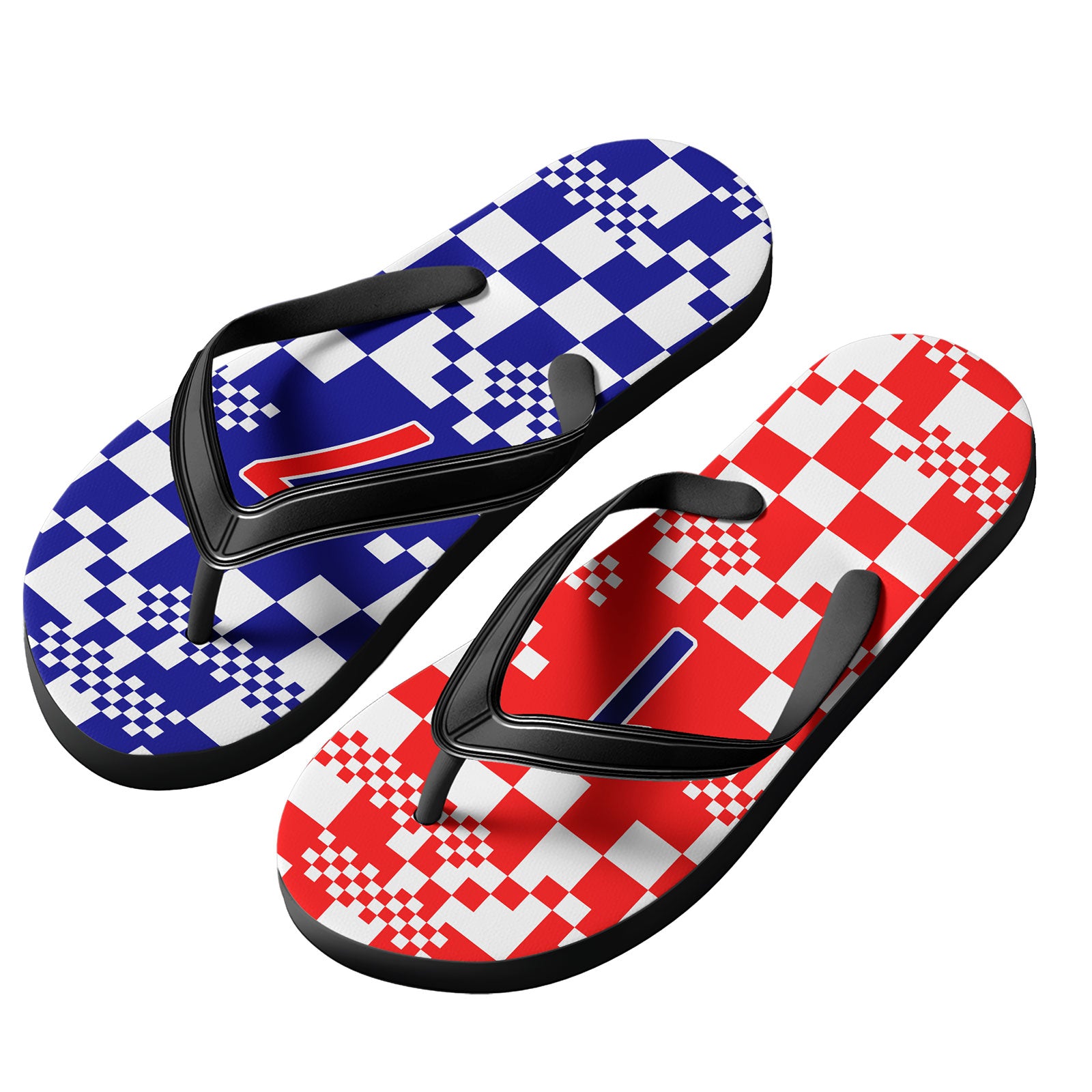 Custom Croatia 2026 World Cup Sneakers DIY Country Flag Running Shoes Lightweight Sport Shoes Gift for Football Fans Personalized Team Name and Logo FN058-F009140-5