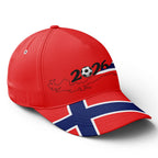 Personalized 2026 Norway Soccer Fan Hat - Add Your Name & Design Custom 2026 Football Tournament Hat YW061-F027075-2