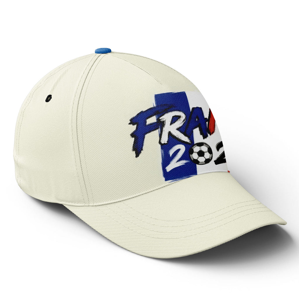 Personalized 2026 France Soccer Fan Hat - Add Your Name & Design Custom 2026 Football Tournament Hat YW061-F025082-6