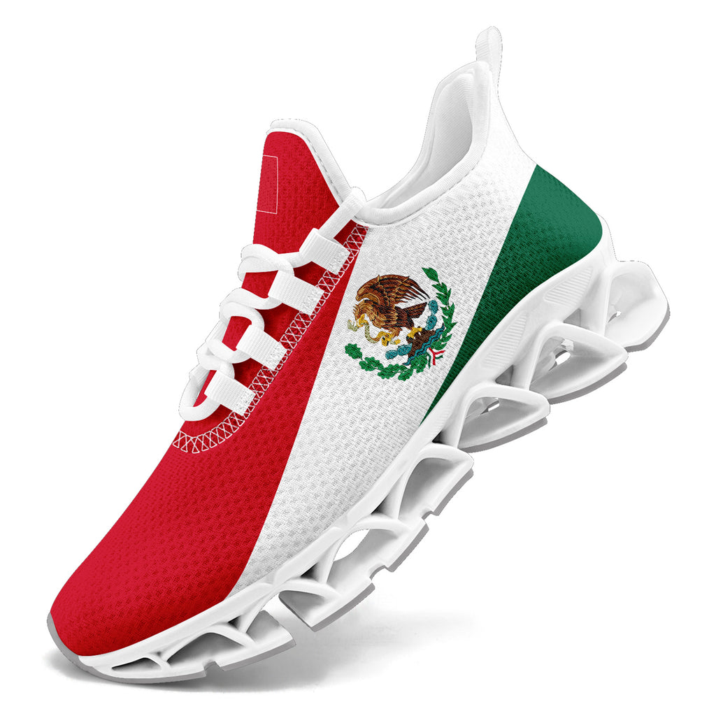 Custom 2026 World Cup Mexico Sneakers DIY Country Flag Running Shoes Lightweight Sport Shoes Gift for Football Fans Personalized Team Name and Logo FN003XD-F023050-4
