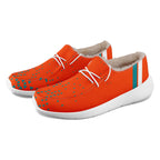Custom Orange Green Miami Shoes Personalized Sneaker FN042-D020279-24