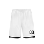 Custom White Black Classic Style Sports Uniform Basketball Jersey BBJ01-bd0a7008