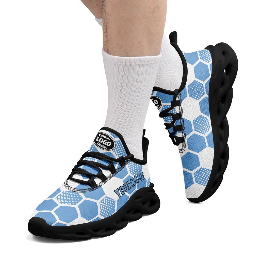 Custom 2026 World Cup Argentina Sneakers DIY Country Flag Running Shoes Lightweight Sport Shoes Gift for Football Fans Personalized Team Name and Logo FN003-F027086-1
