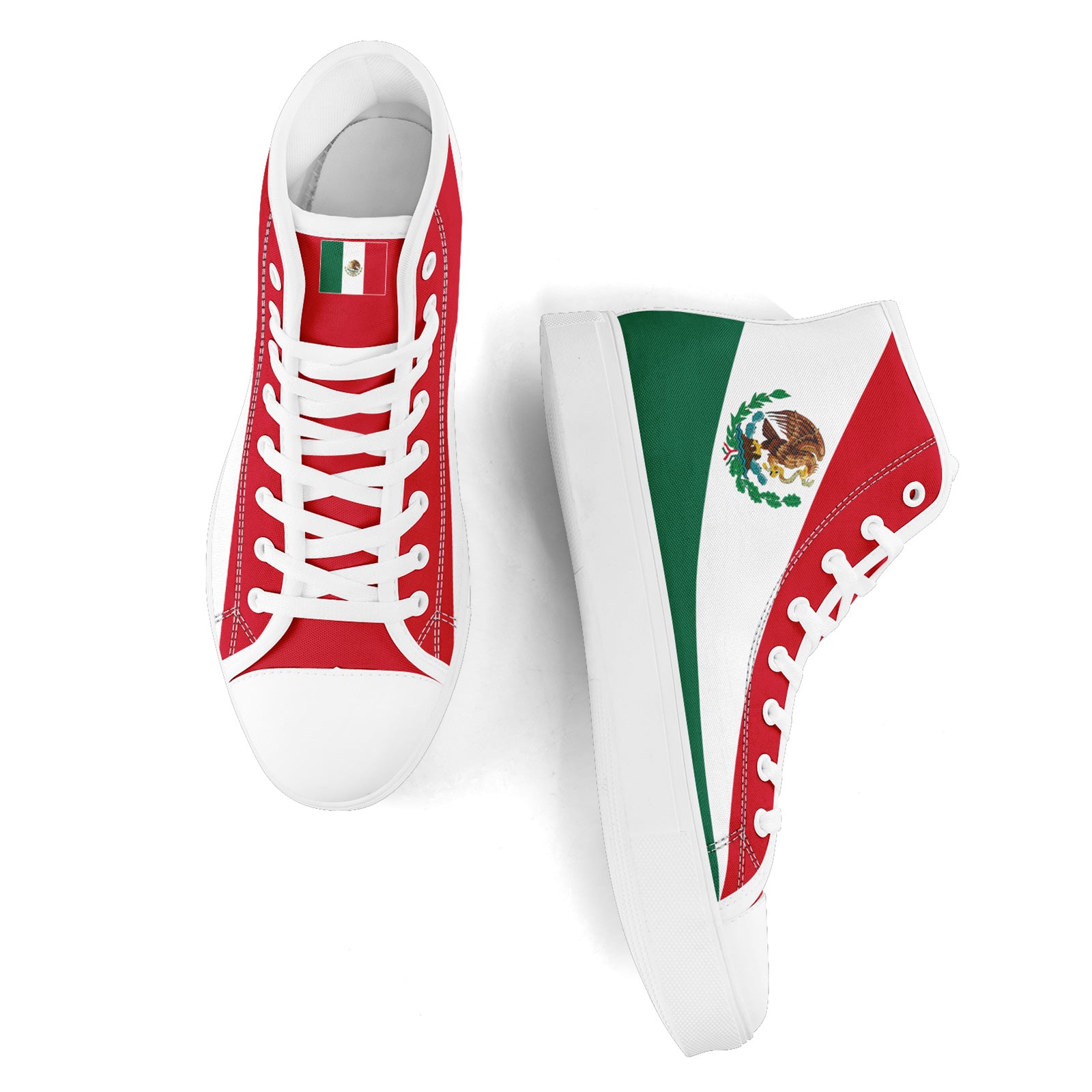 Custom 2026 World Cup Mexico Sneakers DIY Country Flag Running Shoes Lightweight Sport Shoes Gift for Football Fans Personalized Team Name and Logo FN024-F023059-4