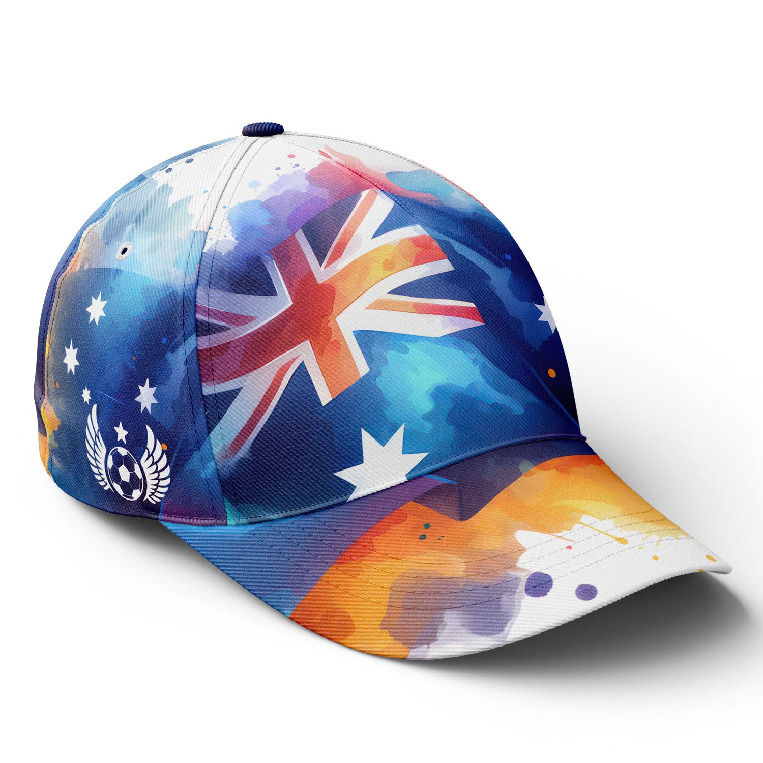 Personalized 2026 Australia Soccer Fan Hat - Add Your Name & Design Custom 2026 Football Tournament Hat YW061-F025138-6