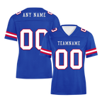 Custom Blue Classic Style Personalized Authentic Football Jersey FBJ02-bd0a70ca
