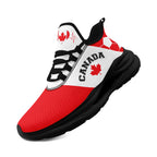 Custom 2026 World Cup Canada Sneakers DIY Country Flag Running Shoes Lightweight Sport Shoes Gift for Football Fans Personalized Team Name and Logo FN079-F023063-3
