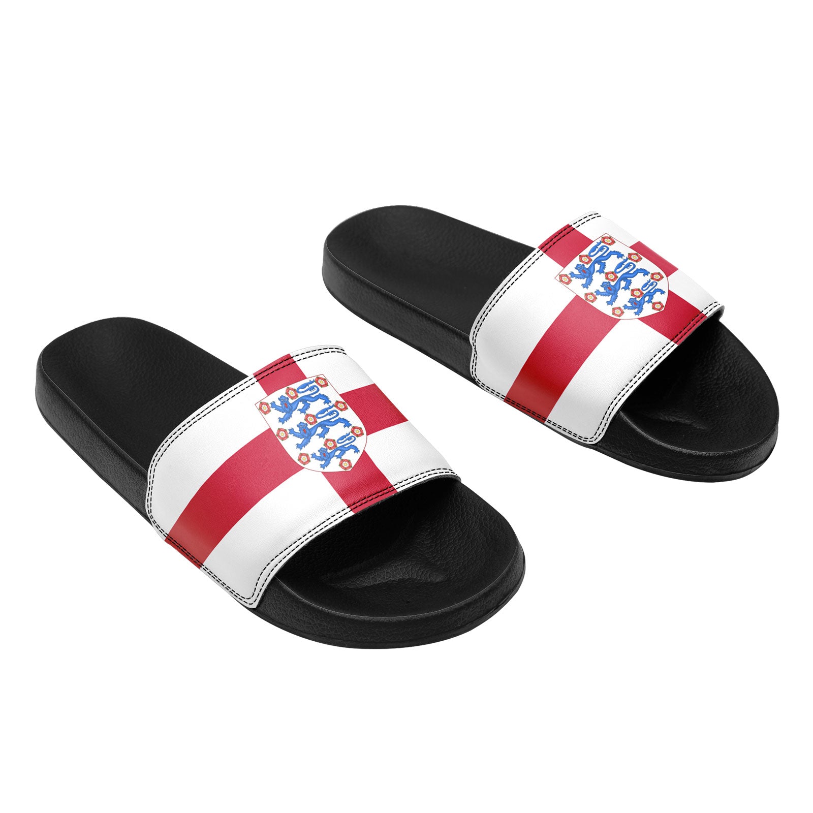 Custom England 2026 World Cup Sneakers DIY Country Flag Running Shoes Lightweight Sport Shoes Gift for Football Fans Personalized Team Name and Logo FN056-F020033-5