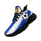 Custom Uruguay 2026 World Cup Sneakers DIY Country Flag Running Shoes Lightweight Sport Shoes Gift for Football Fans Personalized Team Name and Logo FN079-F009082-3