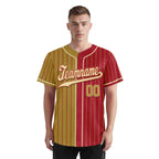 Custom Stripe Fashion Personalized Authentic Baseball Jersey BSBJ01-E06043-12