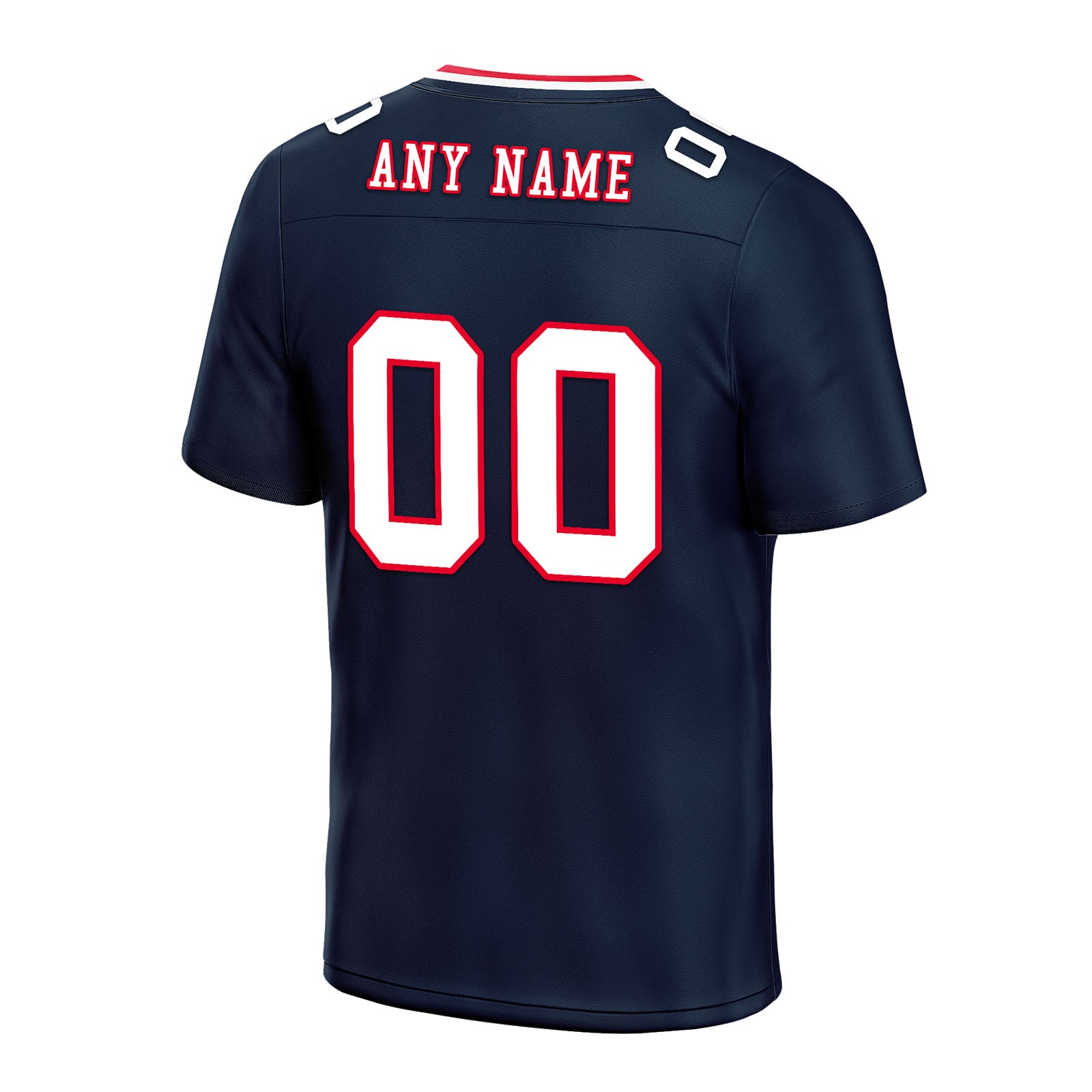 Custom Dark Blue Houston Personalized Authentic Football Jersey FBJ02-E0601-12
