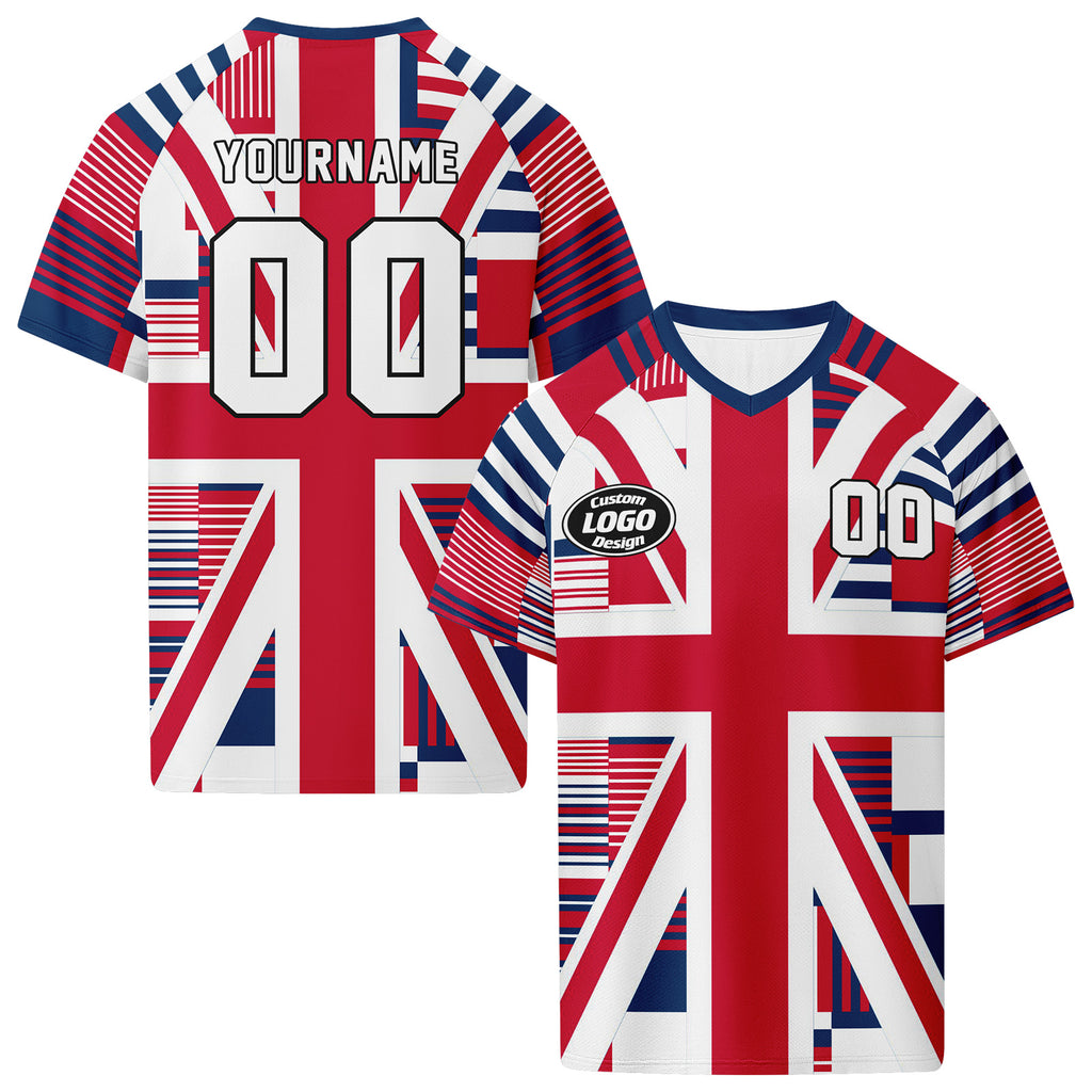 Custom England 2026 World Cup Football Shirt Customized Soccer Jersey for Fans Add Your Name & Number FZ190-F023109-5