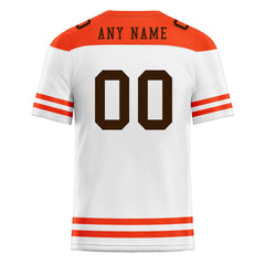 Custom Cleveland Personalized Authentic Football Jersey FBJ02-E0607-8