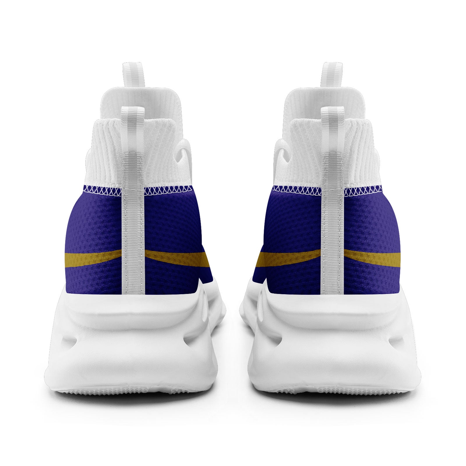 Custom Purple Baltimore Football Jersey and Sports Shoes Combo Offer Personalized Combo ZH-D025008-4