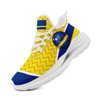 Custom Curaçao 2026 World Cup Sneakers DIY Country Flag Running Shoes Lightweight Sport Shoes Gift for Football Fans Personalized Team Name and Logo FN079-F009087-1