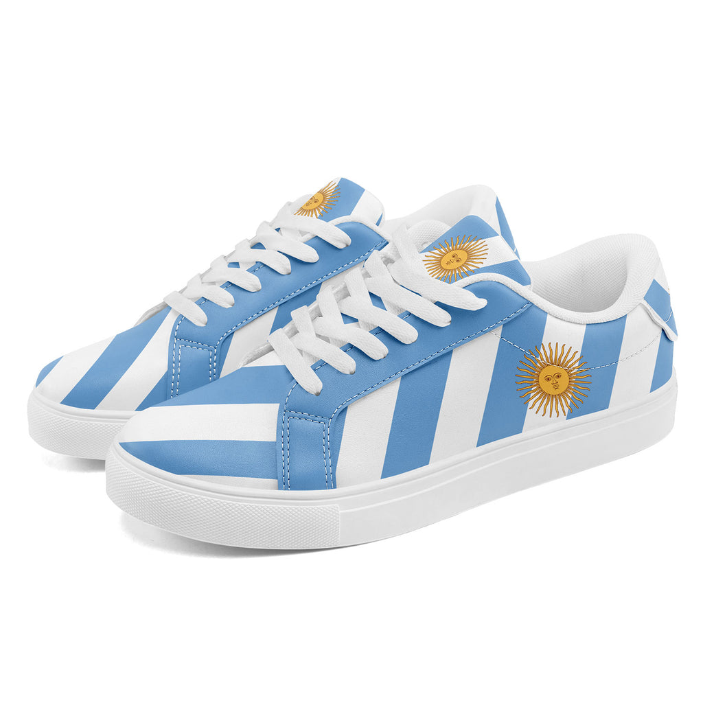 Custom 2026 World Cup Argentina Sneakers DIY Country Flag Running Shoes Lightweight Sport Shoes Gift for Football Fans Personalized Team Name and Logo FN023-F027051-3