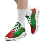 Custom Morocco 2026 World Cup Sneakers DIY Country Flag Running Shoes Lightweight Sport Shoes Gift for Football Fans Personalized Team Name and Logo FN003-F009073-4