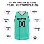 Custom Mint Green Black City Edition Personalized Sports Uniform Authentic Basketball Jersey BBJ01-D06101-4