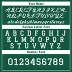 Custom Green White New York Jacket and Sports Shoes Combo Offer Personalized Combo ZH-D020294-28