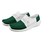 Custom Green White New York Jacket and Sports Shoes Combo Offer Personalized Combo ZH-D020294-28