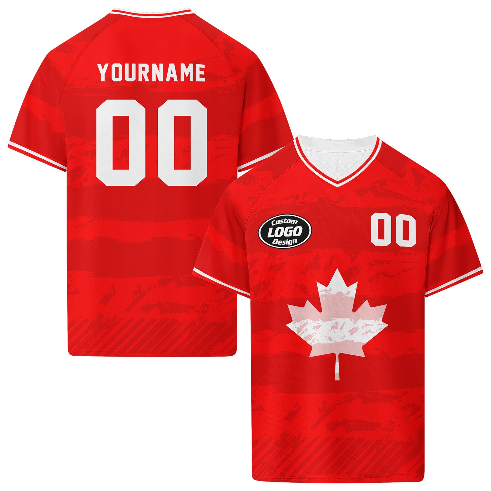 Custom Canada 2026 World Cup Football Shirt Customized Soccer Jersey for Fans Add Your Name & Number FZ190-F009149-5