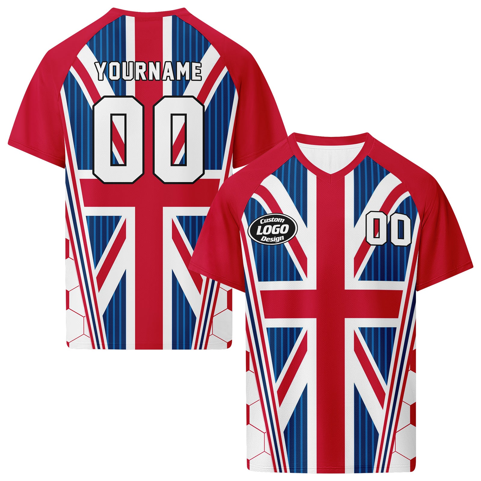 Custom England 2026 World Cup Football Shirt Customized Soccer Jersey for Fans Add Your Name & Number FZ190-F023109-8