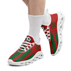 Custom Morocco 2026 World Cup Sneakers DIY Country Flag Running Shoes Lightweight Sport Shoes Gift for Football Fans Personalized Team Name and Logo FN003-F009073-2
