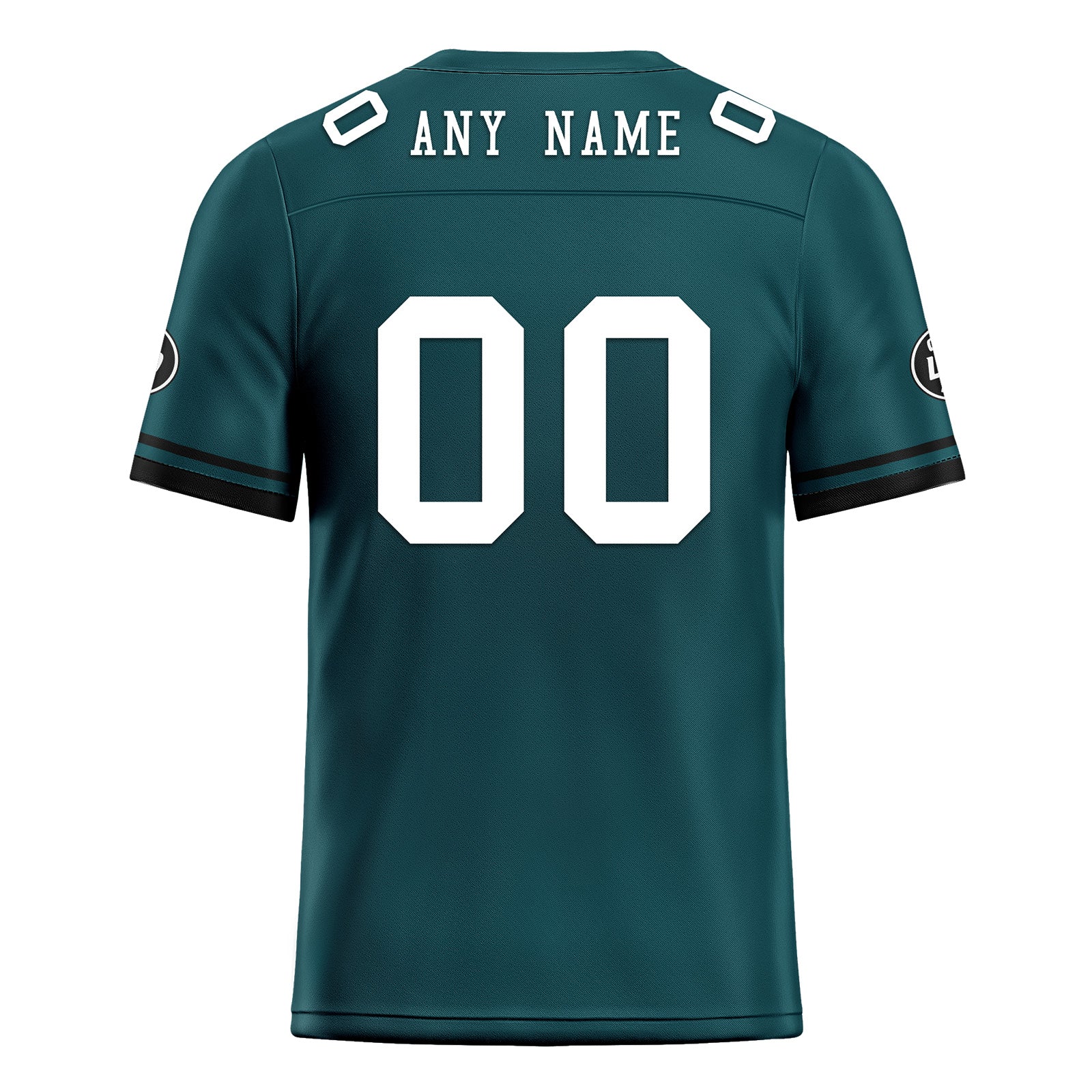 Custom Green Black Philadelphia Football Jersey and Firesoul Sports Shoes Combo Offer Personalized Combo ZH-D020273-23
