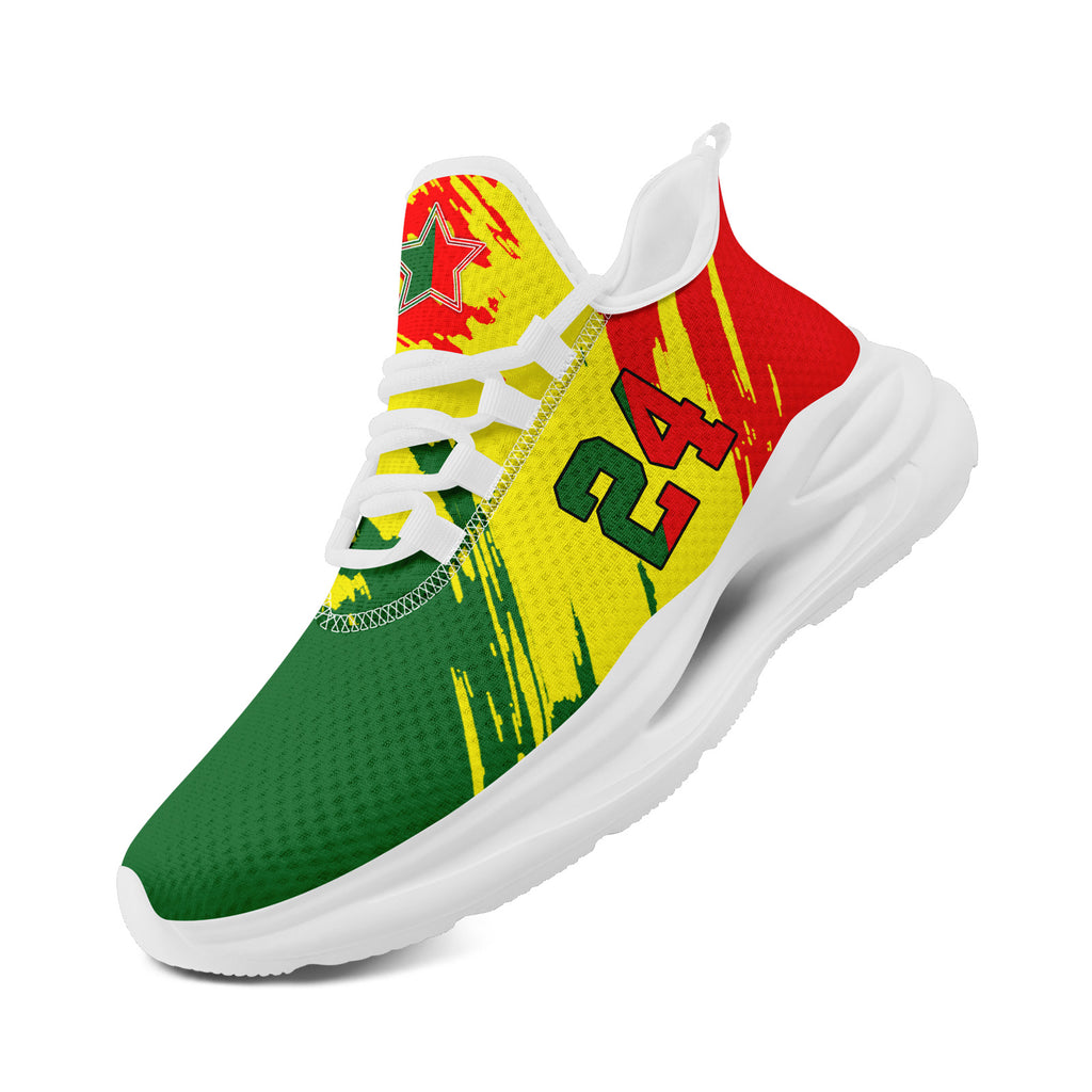 Custom 2026 World Cup Portugal Sneakers DIY Country Flag Running Shoes Lightweight Sport Shoes Gift for Football Fans Personalized Team Name and Logo FN079-F023086-8