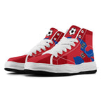 Custom South Korea 2026 World Cup Sneakers DIY Country Flag Running Shoes Lightweight Sport Shoes Gift for Football Fans Personalized Team Name and Logo FN039-F009106-1