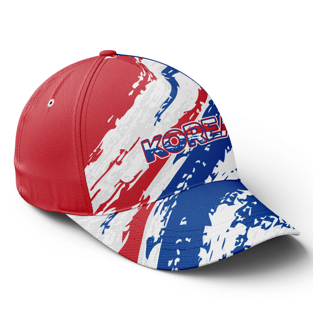 Personalized 2026 South Korea Soccer Fan Hat - Add Your Name & Design Custom 2026 Football Tournament Hat YW061-F009127-2