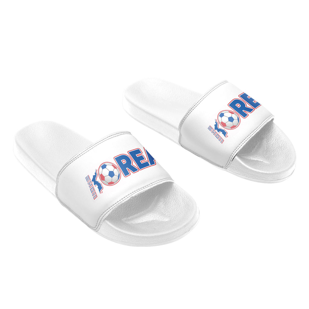 Custom South Korea 2026 World Cup Sneakers DIY Country Flag Running Shoes Lightweight Sport Shoes Gift for Football Fans Personalized Team Name and Logo FN056-F009108-3