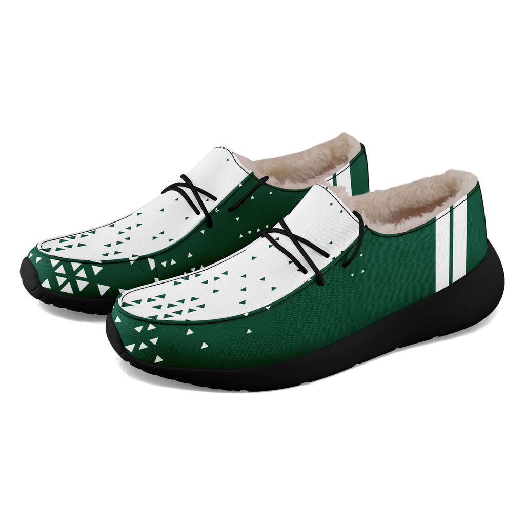 Custom Green White New York Shoes Personalized Sneaker FN042-D020279-28