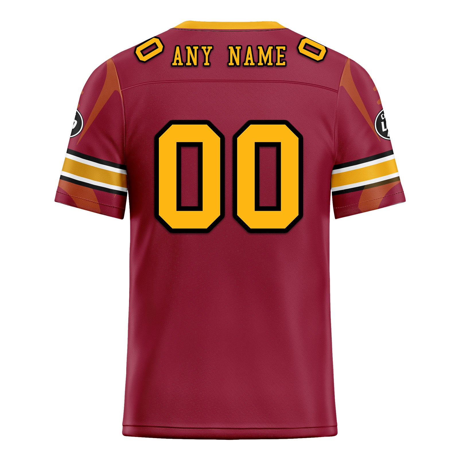 Custom Red Arizona Personalized Authentic Football Jersey FBJ02-D025033-1