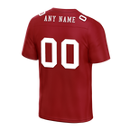 Custom Red Classic Style Personalized Authentic Football Jersey FBJ02-bd0a700a