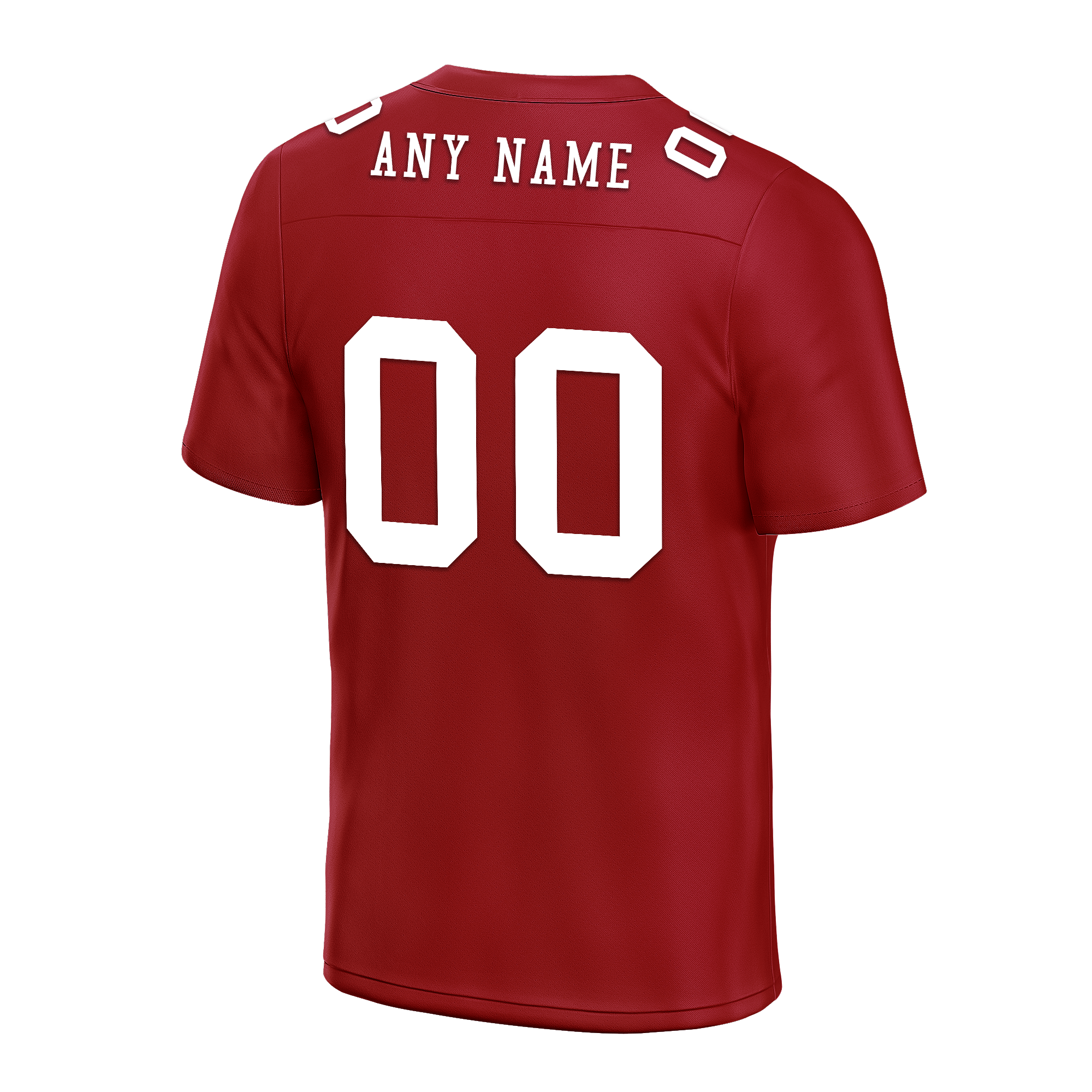 Custom Red Classic Style Personalized Authentic Football Jersey FBJ02-bd0a700a