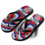 Custom United States 2026 World Cup Sneakers DIY Country Flag Running Shoes Lightweight Sport Shoes Gift for Football Fans Personalized Team Name and Logo FN058-F028041-6