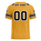 Custom Yellow Pittsburgh Personalized Authentic Football Jersey FBJ02-D020256-18