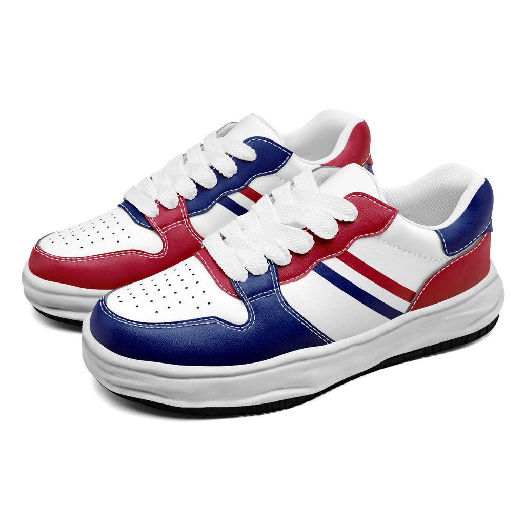 Custom Red Blue New York Shoes Personalized Sneaker FN032-D020389-21
