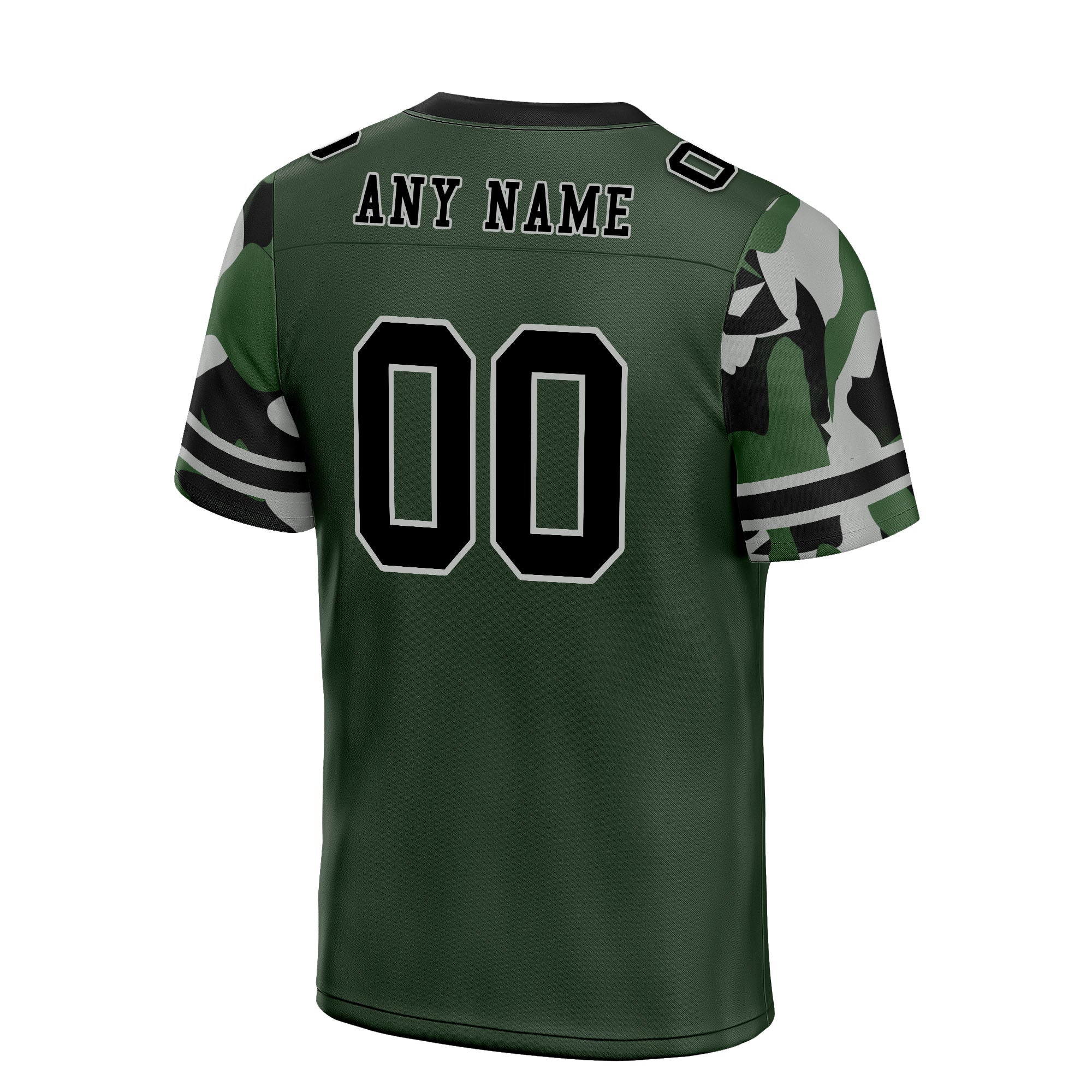 Custom Camo Personalized Authentic Football Jersey FBJ02-D06123