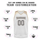 Custom White Gold City Edition Personalized Sports Uniform Authentic Basketball Jersey BBJ01-D06101-5