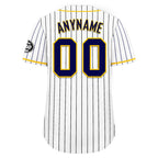 Custom Stripe Fashion Personalized Authentic Baseball Jersey BSBJ01-E025078-13