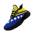 Custom Curaçao 2026 World Cup Sneakers DIY Country Flag Running Shoes Lightweight Sport Shoes Gift for Football Fans Personalized Team Name and Logo FN079-F009087-5